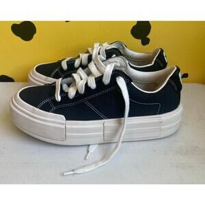 Converse Platform Sneakers | Black & White | Chunky Sole | Womens Size 10